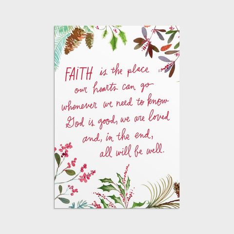 Outside of card