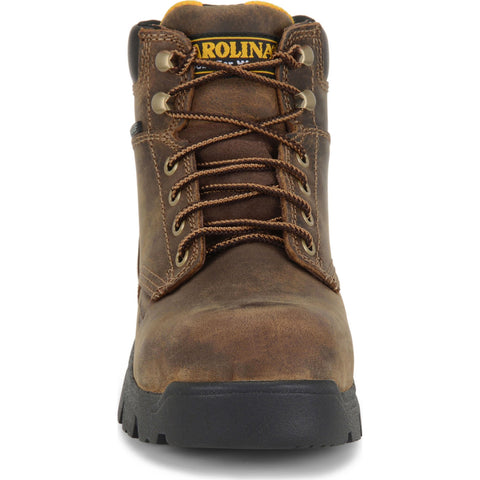 Women's Carolina 6" Safety Toe Work Boot toe view