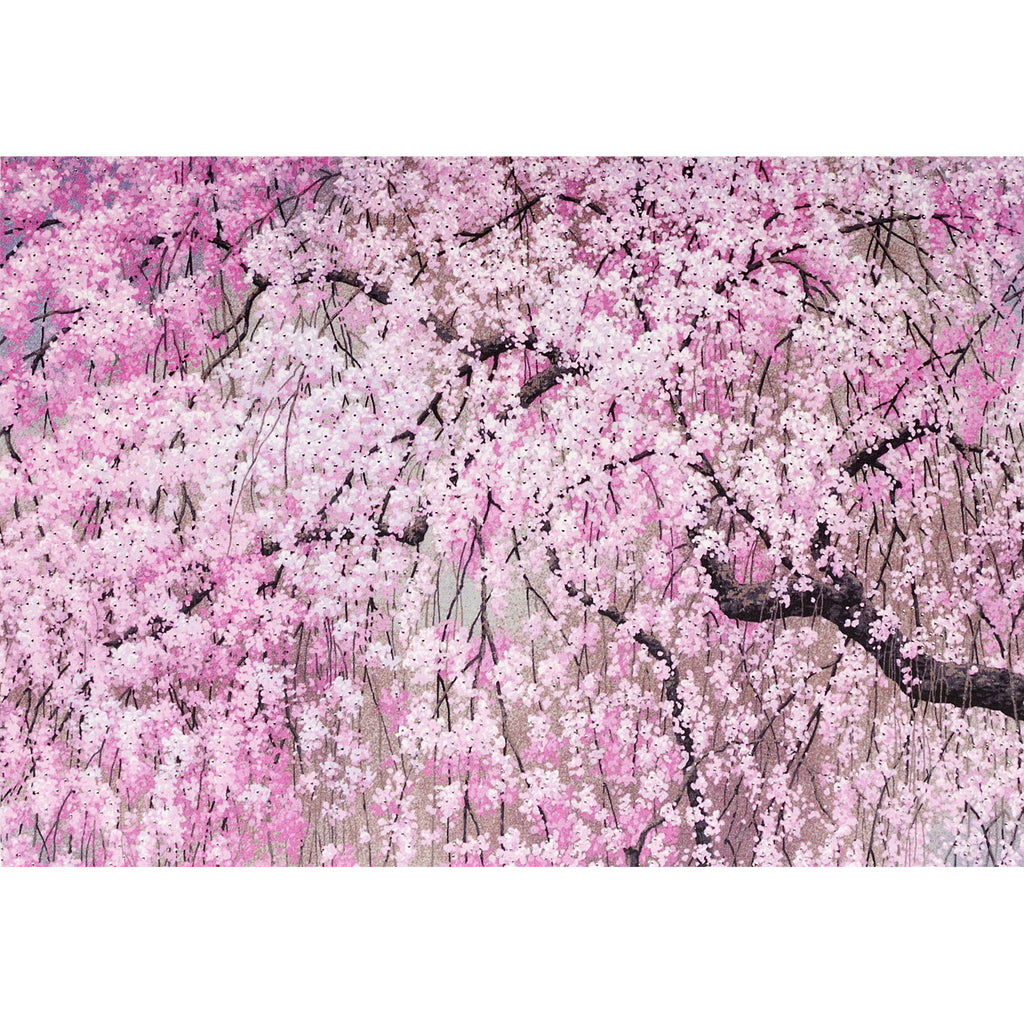 Cherry Blossom Zipper Pouch, Blossom Card Wallet, Cherry Blossom Coin Pouch, Sakura Gift, Pink Blossom Zipper Wallet, Pink Floral Gift