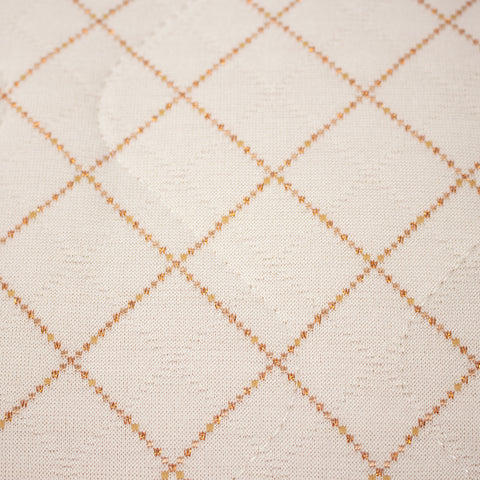Close-up of copper infused fabric