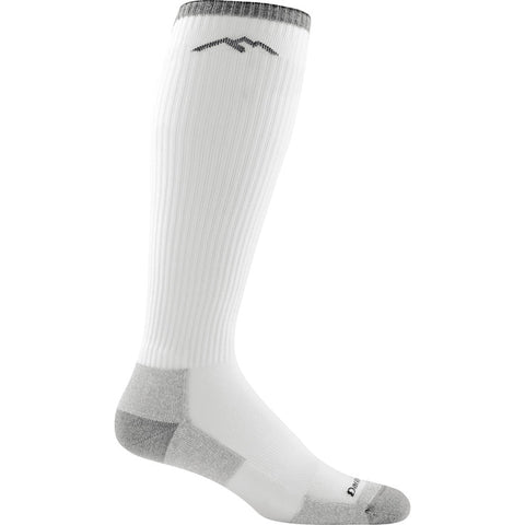 Darn Tough Men's Over the Calf White Sock