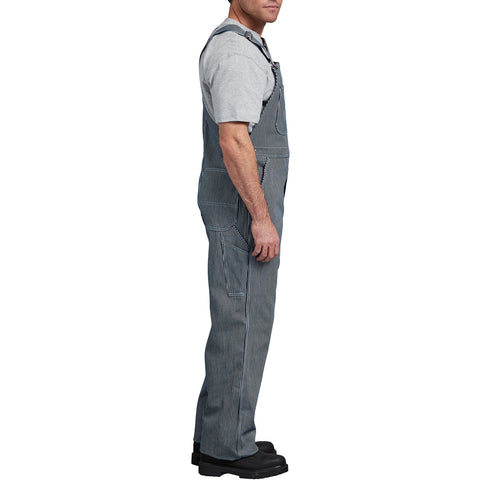 Side of view of overalls.