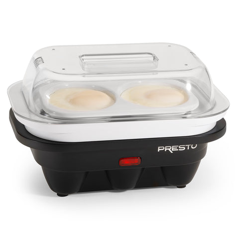 Poaching eggs in electric cooker