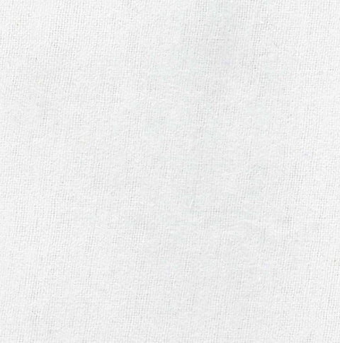 White flannel cloth.