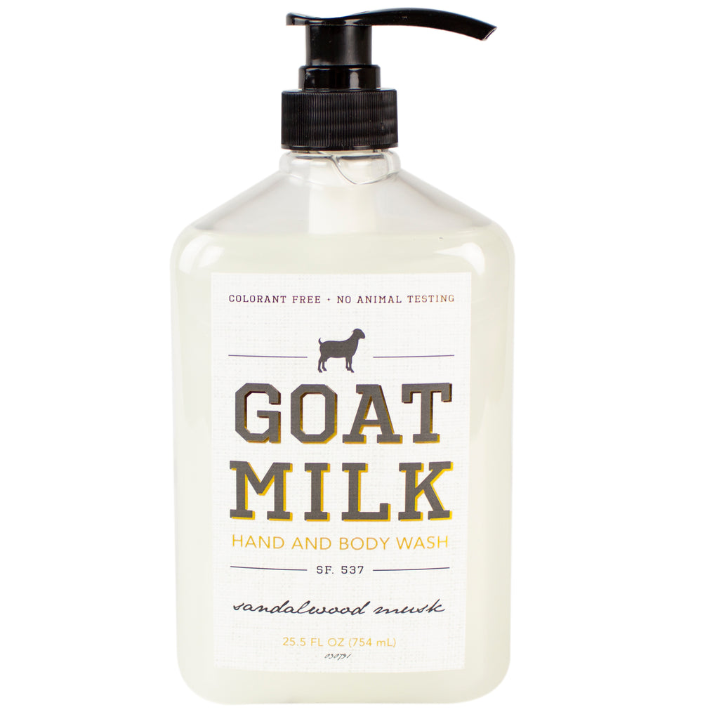 San Francisco Soap Company Sandalwood Musk Goat Milk Hand and Body Wash  GMS4671 – Good's Store Online