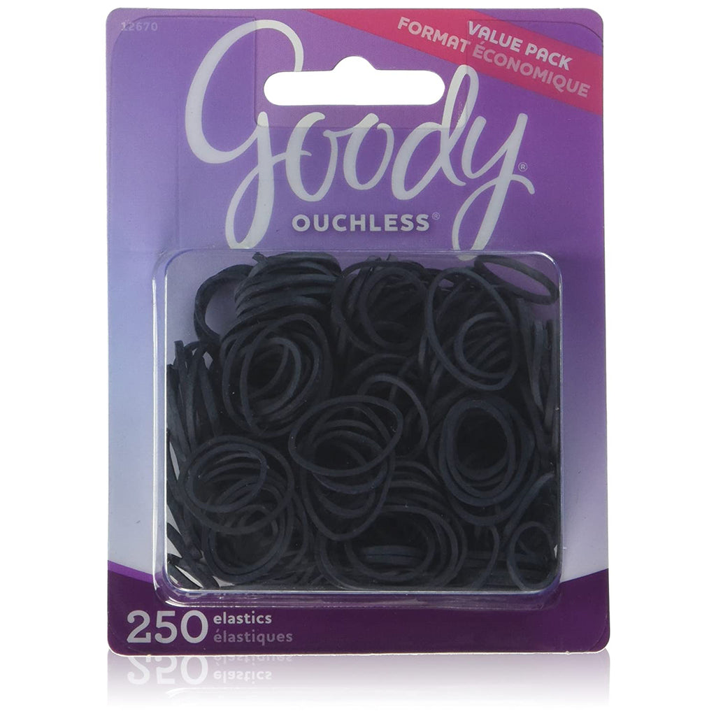Goody Classics Polybands Elastic, Assorted Sizes - 250 count
