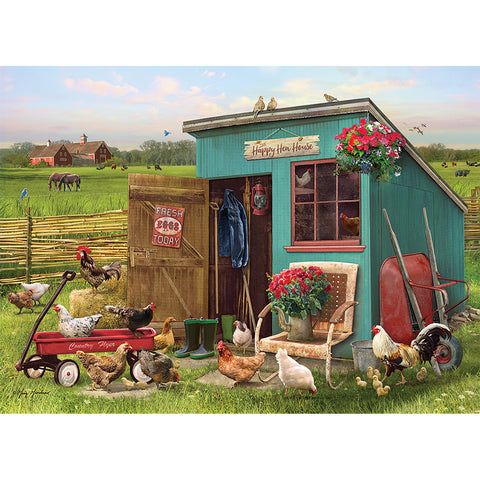 Happy Hens 35-Piece Tray Puzzle 58898