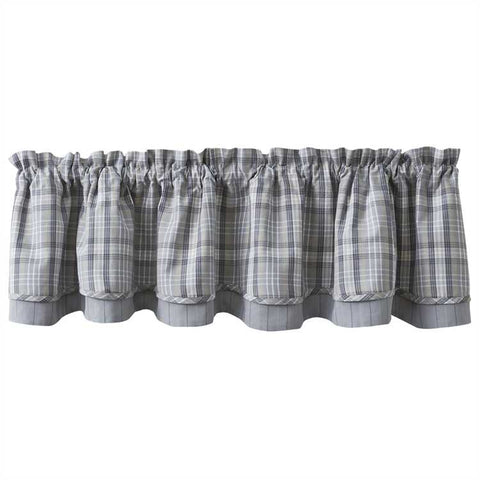 Hartwick layered valance curtain