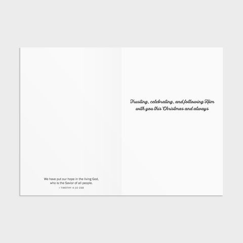 Hope is Found Boxed Christmas Cards 18-count J6344