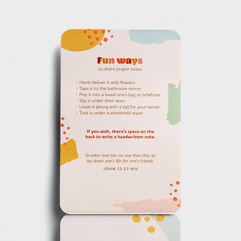 Prayers to Share: 100 Pass-Along Notes to Celebrate Friendships Fun Ways to Share