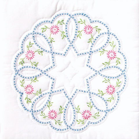 Starburst of Hearts 18-Inch Quilt Blocks