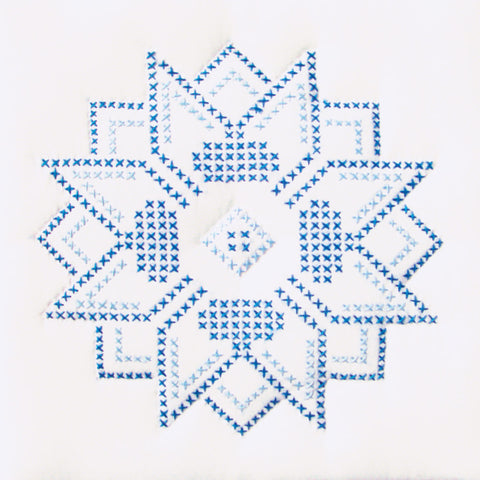 XX Stars 9-Inch Quilt Block
