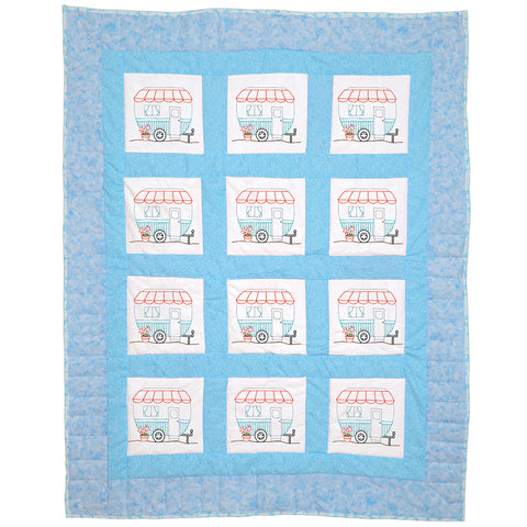 Happy Camper Example Quilt
