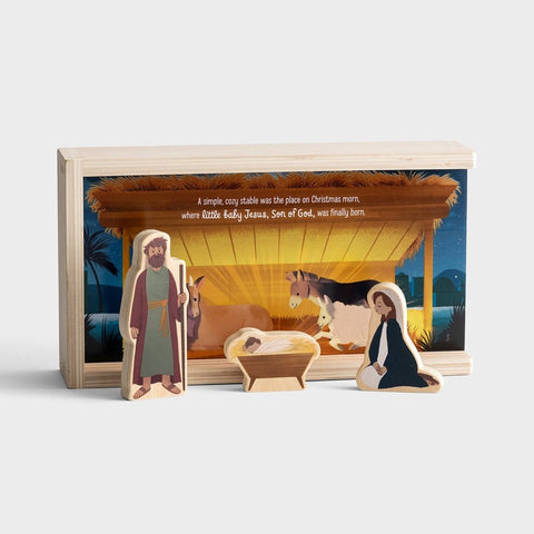 Jesus is Born Nativity Set A Bible Box Story J2086