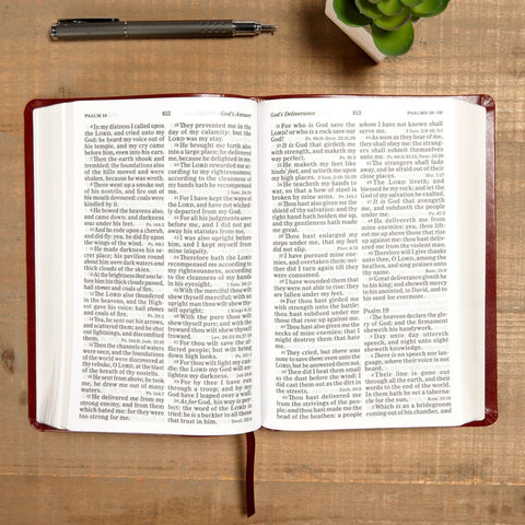 Inside of Bible