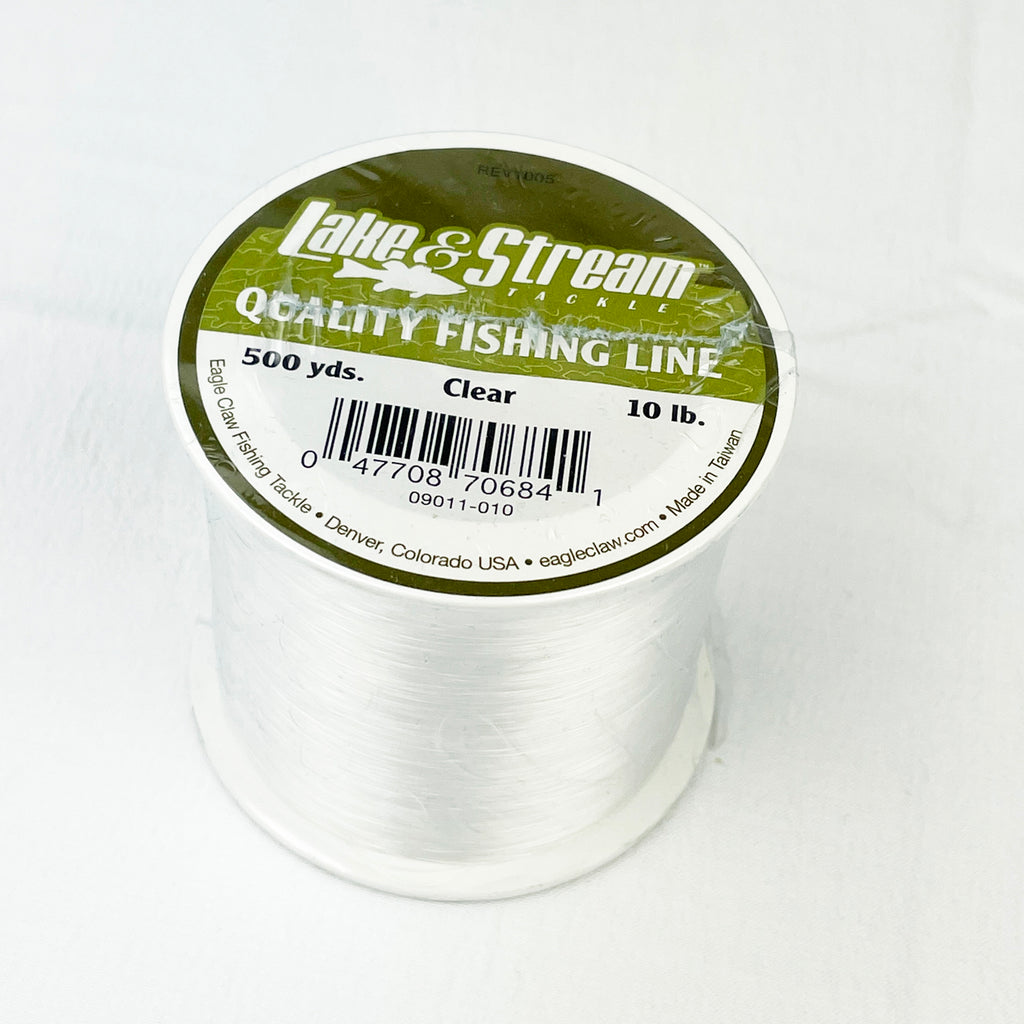 Lake & Stream Mono-Filament Clear Fishing Line 09011 See all Sizes!