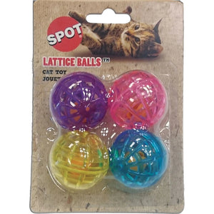 Spot lattice balls with jingle bells