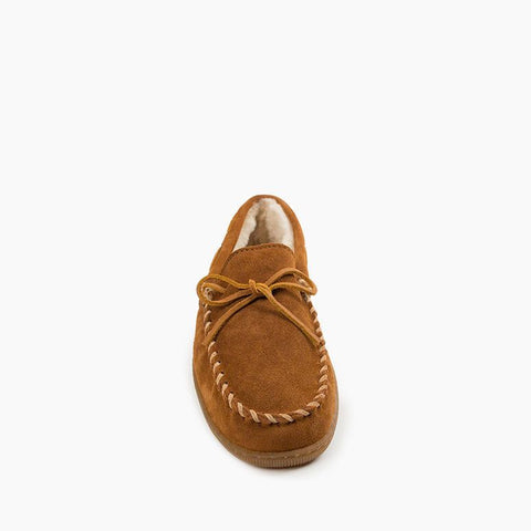 Leather slipper
