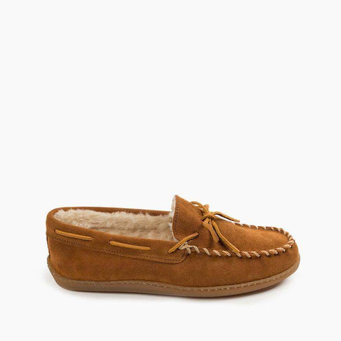Fur lined slipper