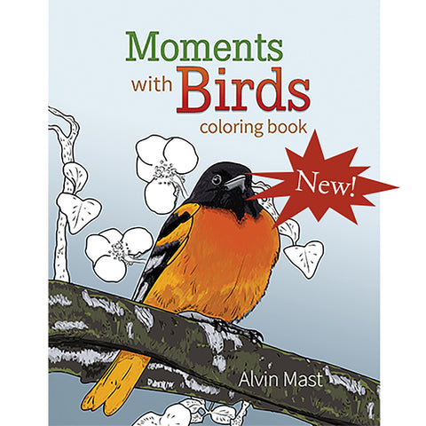 Moments with Birds Coloring Book EN3230