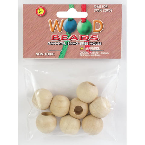 Natural round beads