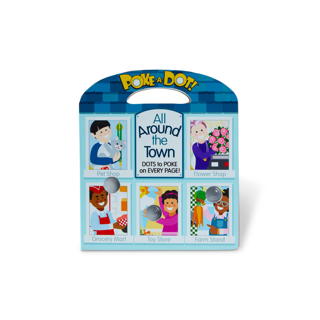 Melissa & Doug Poke-a-Dot All Around Our Town Book 31438 – Good's Store  Online