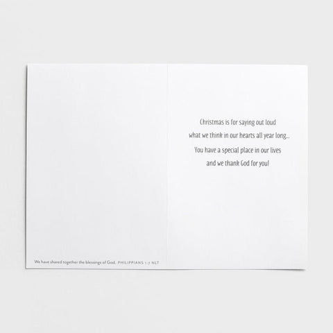 Special Friends Holiday Wreath Boxed Cards J3375
