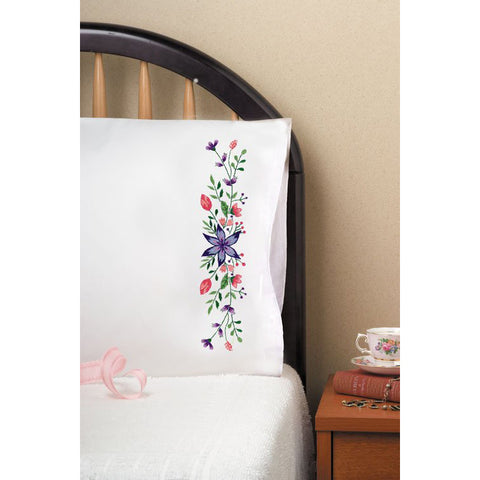 Pillowcases Stamped For Embroidery T232
