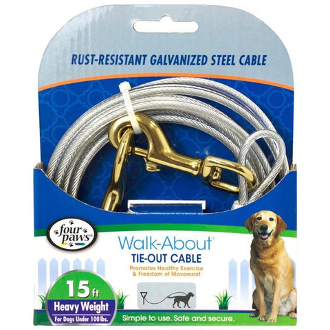 Walk-About Tie-Out Dog Cable 847