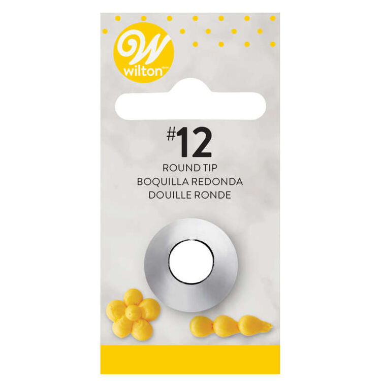 Wilton Round Number 12 Decorating Tip 418-12 – Good's Store Online