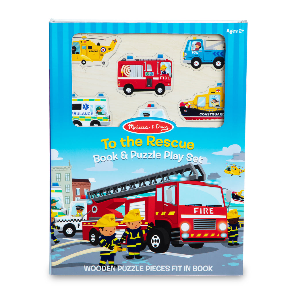 Melissa & Doug To The Rescue Book and Puzzle 31481 – Good's Store