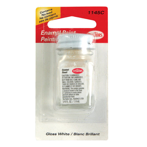 White enamel paint