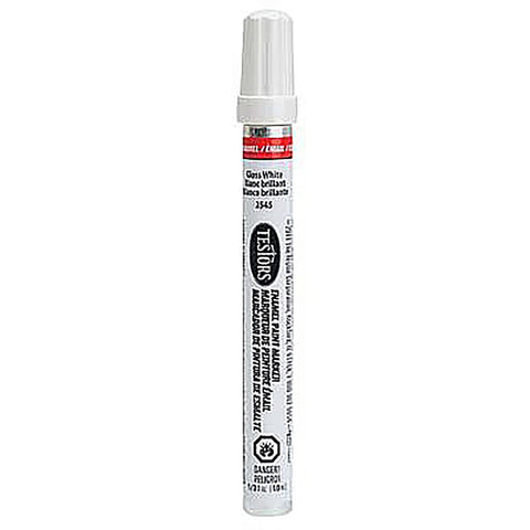 White paint marker