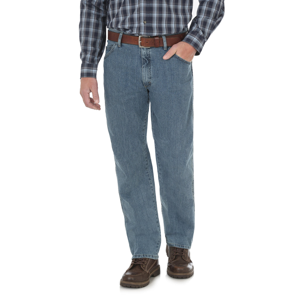 Jeans Rugged – Regular Good\'s Store Wear 39952 Wrangler Online Men\'s Fit