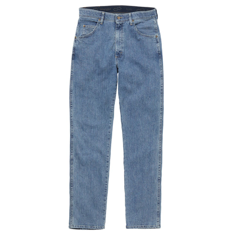 Blue jeans flat
