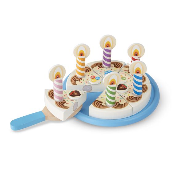 Birthday cake play food