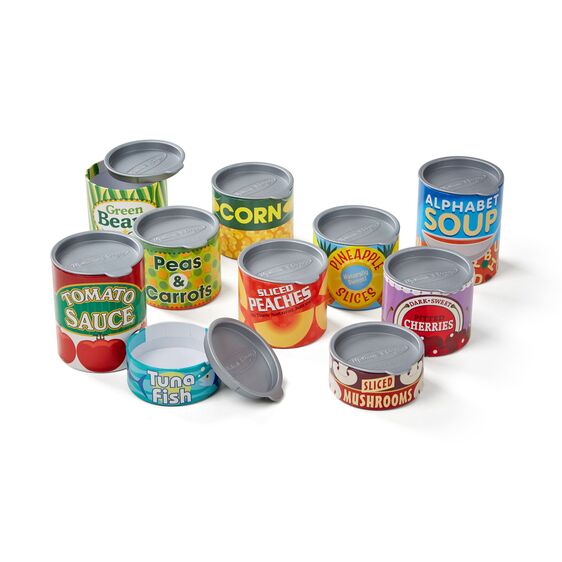 Pantry Shelf Grocery Tin Cans 4088