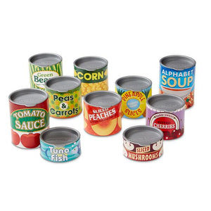 Pantry Shelf Grocery Tin Cans 4088