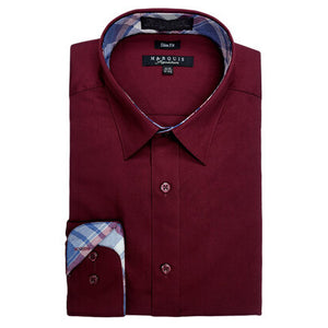 Men's Trimmed Dress Shirt 009TR