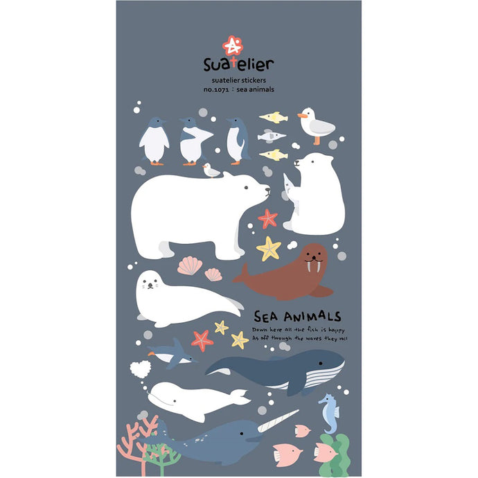 Sea Animal Stickers 01071