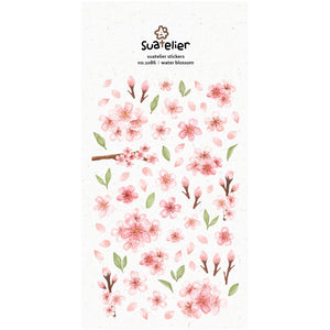 Water Blossom Stickers 01086