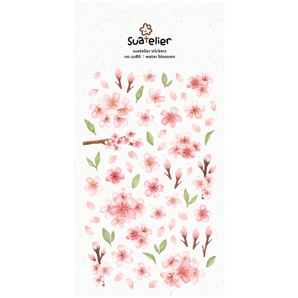 Water Blossom Stickers 01086