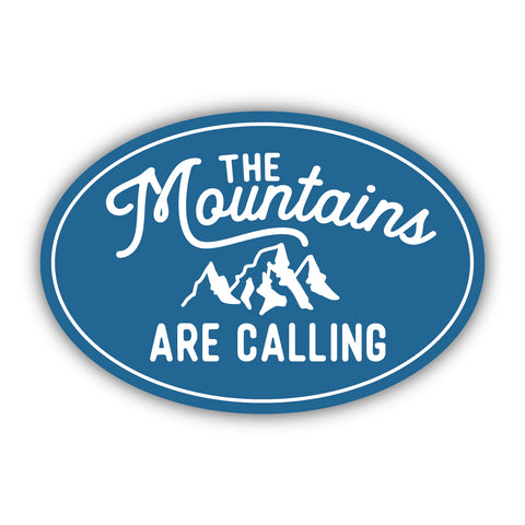 The Mountains Are Calling Sticker 0202-LSTK