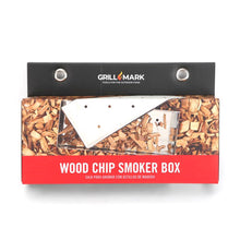 Front of Wood Chip Smoker Box Packaging