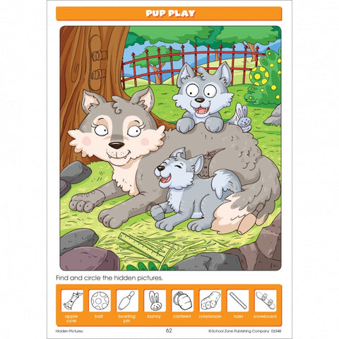 Hidden Pictures Activity Workbook 02348