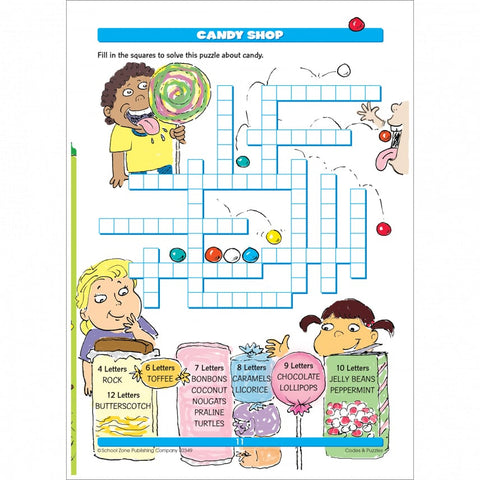 Codes and Puzzles Activity Workbook 02349