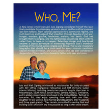 Who, Me? Back Cover