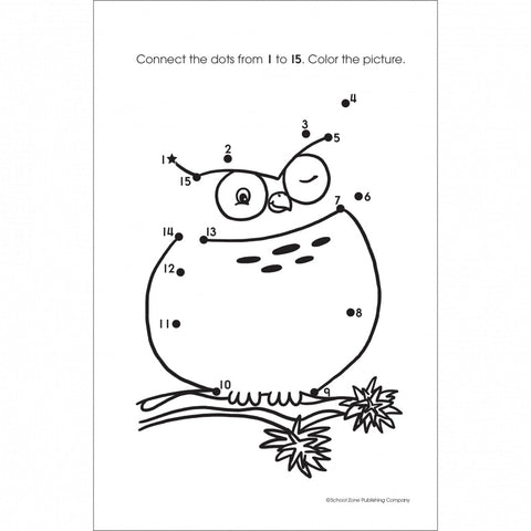 My First Dot-to-Dots Preschool Workbook 02731