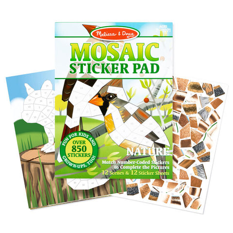 Mosaic Sticker Pad Nature 30162