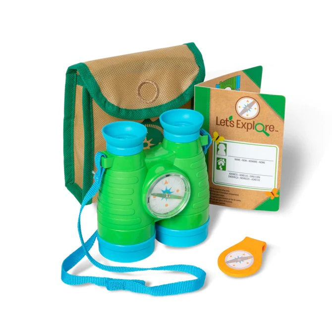 Let's Explore Binoculars & Compass Play Set